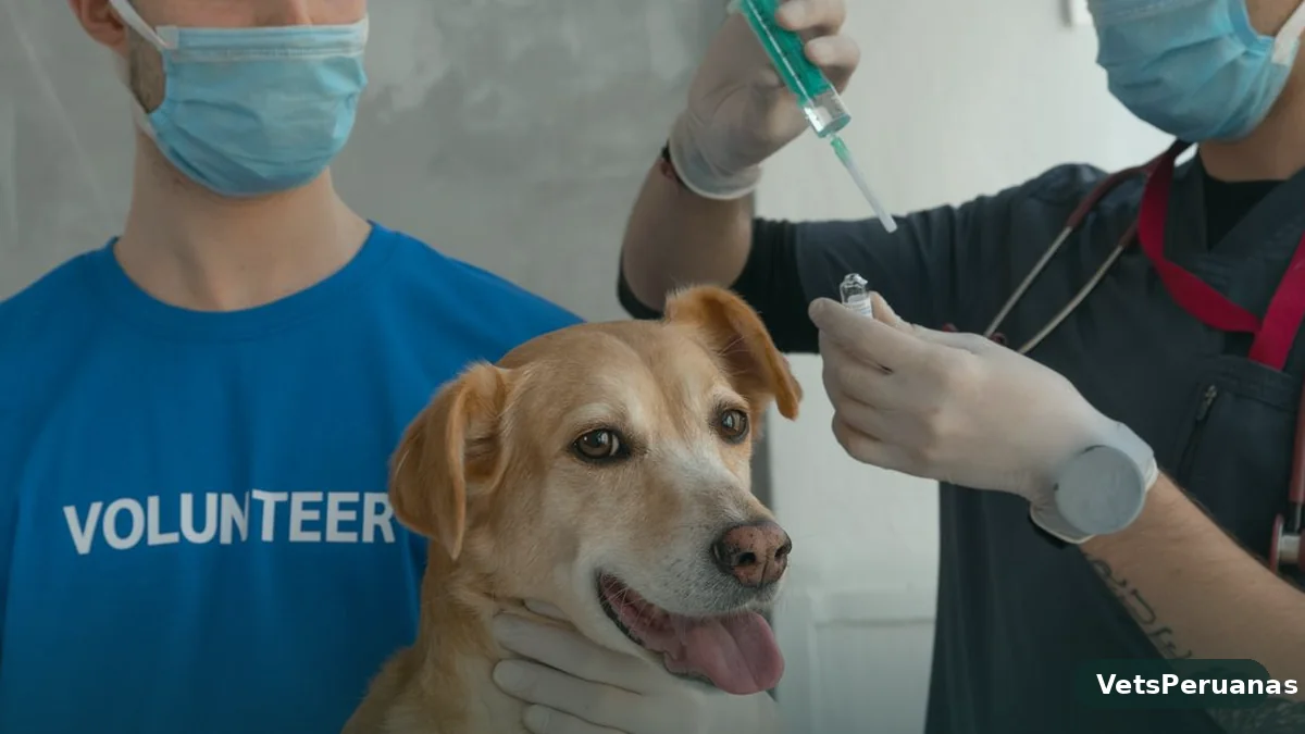 Calendario de vacunas para perros en Perú: guía 2026
