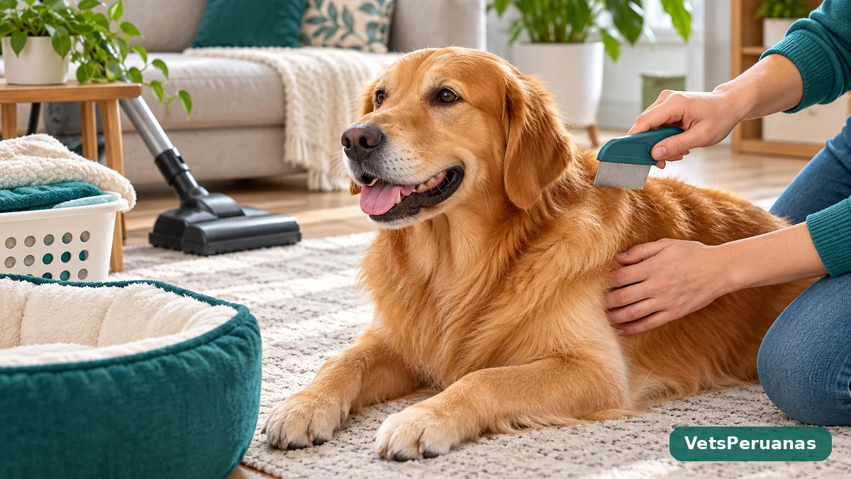 Pulgas en perros: cómo eliminarlas del animal y de casa